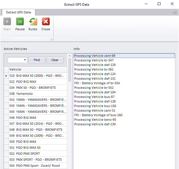 Extract and Convert GPS Data